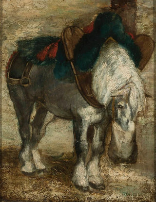 Piotr Michaowski - Percheron harnessed.webp