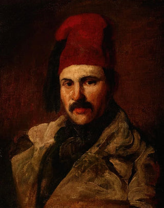 Piotr Michaowski - Portrait of Maksymilian Oborski Wearing a Fez.webp