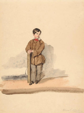 Piotr Michaowski - Portrait of Marceli Michaowski in His Childhood.webp