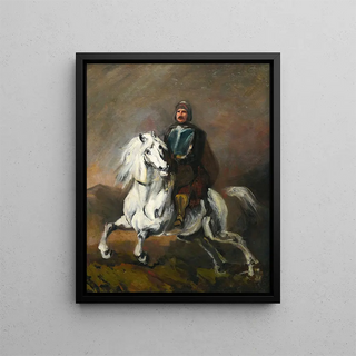 Piotr von Michalowski - A valiant knight.webp