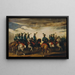 Austrian Hussars Painting - Piotr Michałowski — framed artwork on a wall