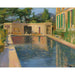 Reproduction of the painting Pool, South of France - Sir John Lavery