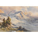 Reproduction of the painting Piz Roseg - Glacier de Tschiervagletscher - Edward Theodore Compton