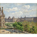 Reproduction of the painting Place du Carrousel, Paris - Camille Pissarro