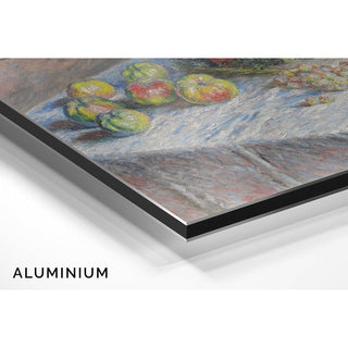 Pommes et raisins - Claude Monet | Reproduction Tableau Décoration murale affiche copie