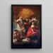 Alegoría de la Religión - Pompeo Batoni — cuadro enmarcado en la pared