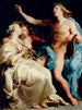 Apollon y las dos Musas - Pompeo Batoni — vista de la obra