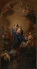 La Virgen con el Niño en gloria - Pompeo Batoni — vista de la obra