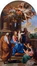 La Virgen con el Niño con los santos José, Zacarías y Elisabeth y el pequeño San Juan - Pompeo Batoni — vista de la obra