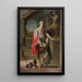 Retrato de John, 3er barón Monson de Burton - Pompeo Batoni — cuadro enmarcado en la pared