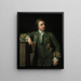 Retrato de Thomas Fortescue - Pompeo Batoni — cuadro enmarcado en la pared