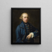 Portrait of a Gentleman - Pompeo Batoni — framed artwork on a wall