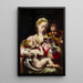 La Sainte Famille - Pompeo Cesura — framed artwork on a wall