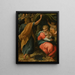 The Rest During the Flight into Egypt - Pomponio Allegri — framed artwork on a wall