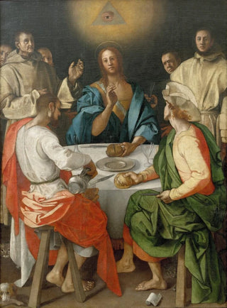 Pontormo Jacopo Carucci - Supper at Emmaus.webp
