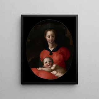 Pontormo Jacopo Carucci - Virgin and Child known as the Madonna del Libro.webp