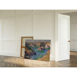 Port-Domois, Belle-Île - Claude Monet | Reproduction Tableau Décoration murale affiche copie