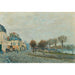 Reproducción del cuadro Port-Marly antes de la inundación - Alfred Sisley