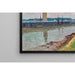 Reproduction of the painting Fishing port painting in Nieuport (Belgium) - Alfred Zoff