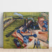 Reproducción del cuadro Puerto occidental de Fráncfort del Meno - Ernst Ludwig Kirchner
