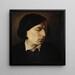 Retrato de Alexandre Michelis - Arnold Böcklin — cuadro enmarcado en la pared
