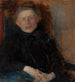 Portrait painting of Anna Saryusz Zaleska around 1880, after 1863, painter - Olga Boznanska — artwork view