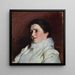 Portrait of Elizabeth Nelson Fairchild - John Singer Sargent — framed artwork on a wall