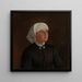 retrato de Elseberg Herrestvedt - Adolph Tidemand | Cuadro — cuadro enmarcado en la pared