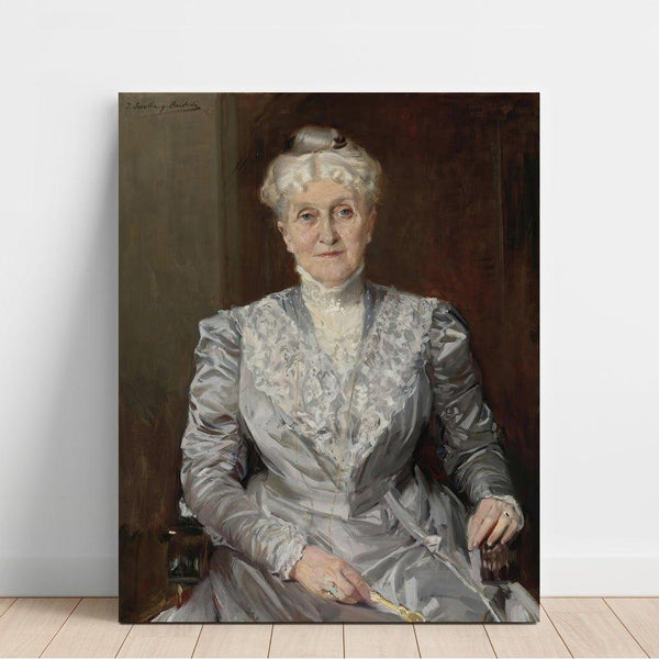 Reproducción del cuadro Retrato de Emily Perkins - Joaquín Sorolla