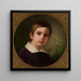 Retrato de la infancia de Ferdynand Radziwi - Johannes Samuel Otto — presentación mural de la obra
