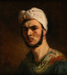 Retrato de un calabrés - Jacques-Raymond Brascassat — vista de la obra