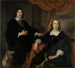 Retrato de una pareja casada - Govert Flinck — vista de la obra