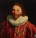 Retrato de un hombre - Seguidor de Simon Vouet — vista de la obra