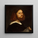 Portrait of a Man - Titian — framed artwork on a wall
