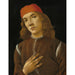 Reproduction of the painting Portrait Painting of a Young Man - Sandro Botticelli