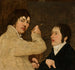 Portrait of a painter with a young man - Jan Antoni Blank — artwork view