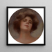 Portrait of a Young Woman - Philip Boilleau — framed artwork on a wall