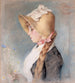 Retrato de una dama - Jenny Nyström — vista de la obra
