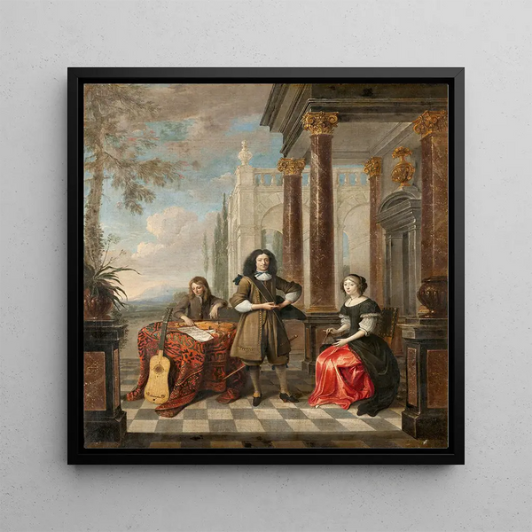 Portrait d'une famille - Hieronimus Janssens