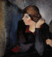 Retrato de una mujer - Alvar Cawn — vista de la obra