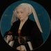 Retrato de una mujer - Barthel Bruyn el Mayor — vista de la obra