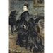 Reproduction of the painting Portrait of a woman, called Mrs. Georges Hartmann - Pierre-Auguste Renoir
