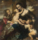 Portrait of a woman with four children depicted as Caritas - Jrgen Ovens — artwork view