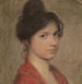 Retrato de una joven - Hermann Hanaczek — vista de la obra