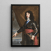 Reproducción del cuadro Retrato de Carlos II, Rey de Inglaterra por Philippe de Champaigne