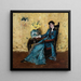 Retrato de Dora Wheeler - William Merritt Chase — cuadro enmarcado en la pared