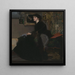 retrato de Geertruyt Margriet y Anna Delff, las hijas del artista. Retrato de tres niñas en un paisaje - Jacob Willemsz Delff el Joven — cuadro enmarcado en la pared