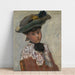 Reproducción del cuadro Retrato de una Joven Mujer con sombrero de oro - Pierre Bonnard
