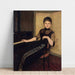 Reproducción del cuadro Retrato de Jonkvrouwe Maria Francisca Louisa Dommer van Poldersveldt - Fernand Khnopff