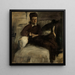 Portrait of Madame Jeantaud - Edgar Degas — framed artwork on a wall